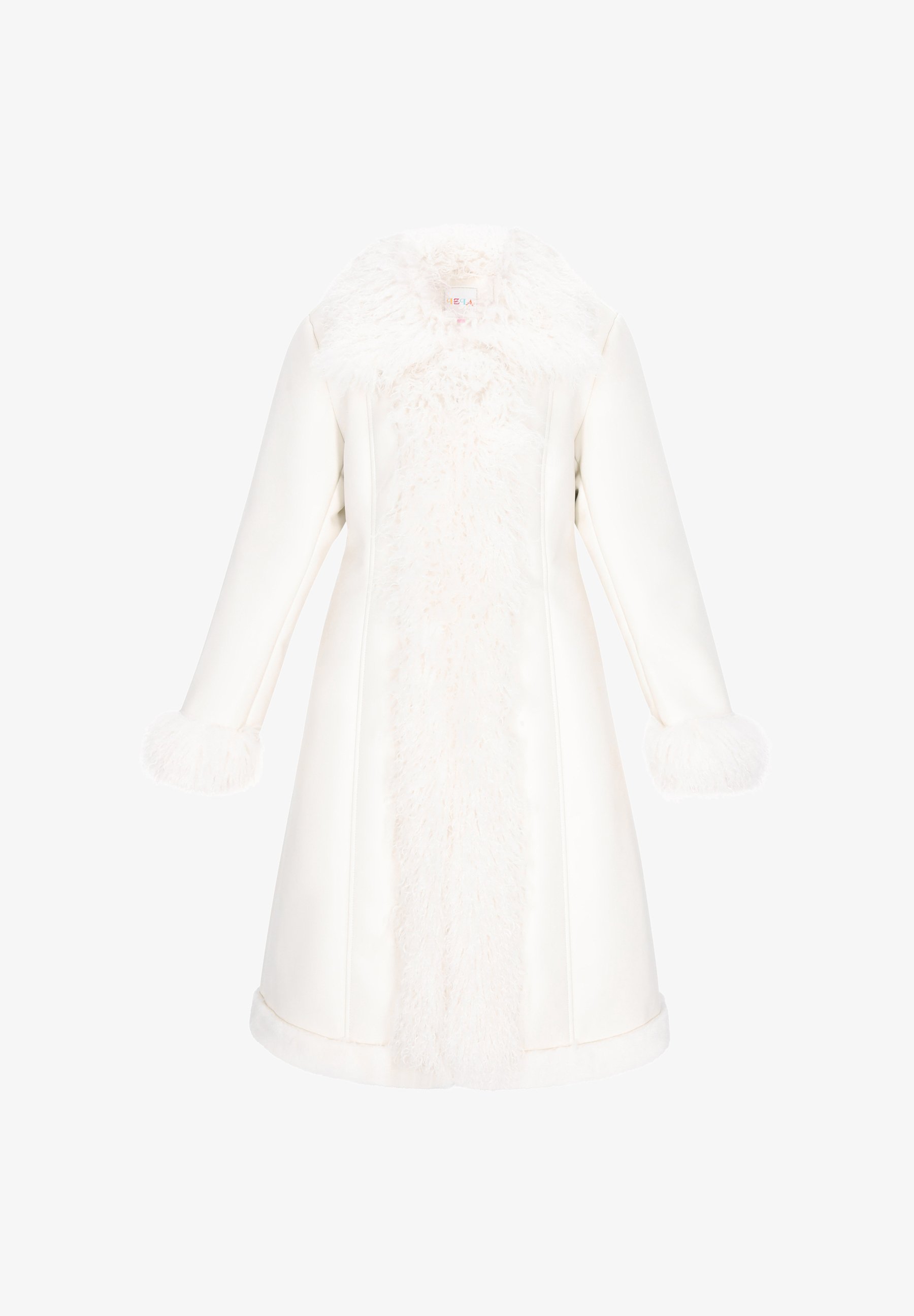 Casaco de inverno IZIA - branco-creme