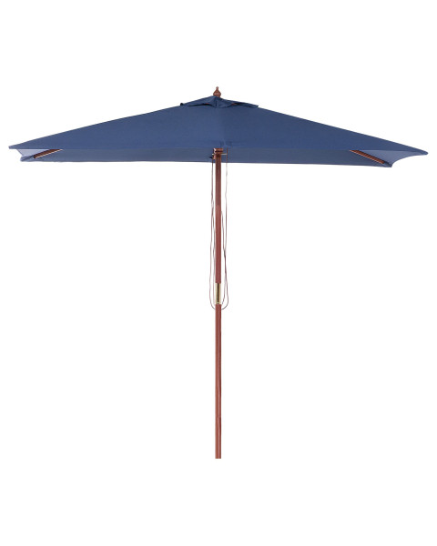 Parasol ogrodowy składany 194x144 niebieski
