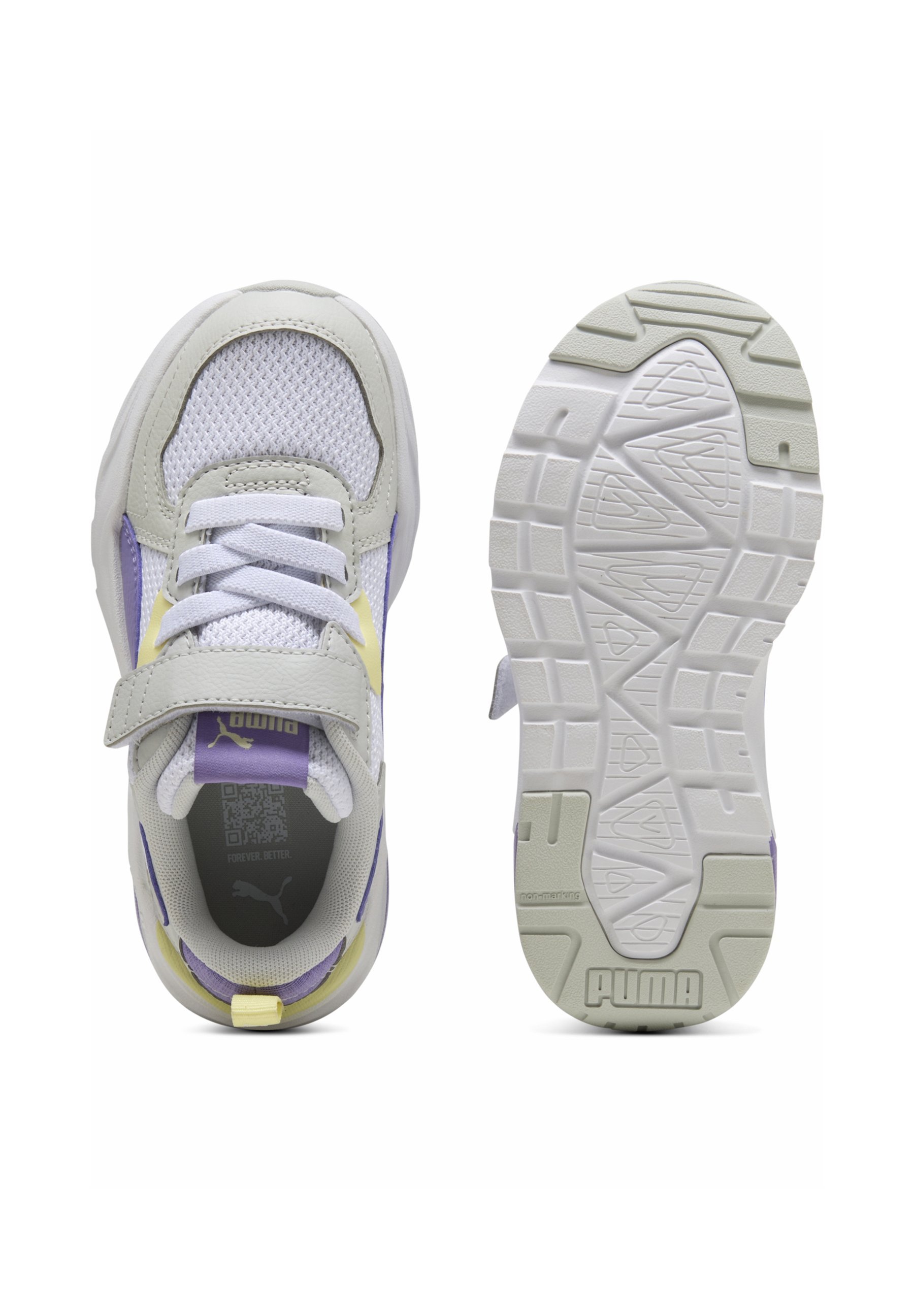 Baskets Puma TRINITY LITE - blanc/lavande/gris glacial