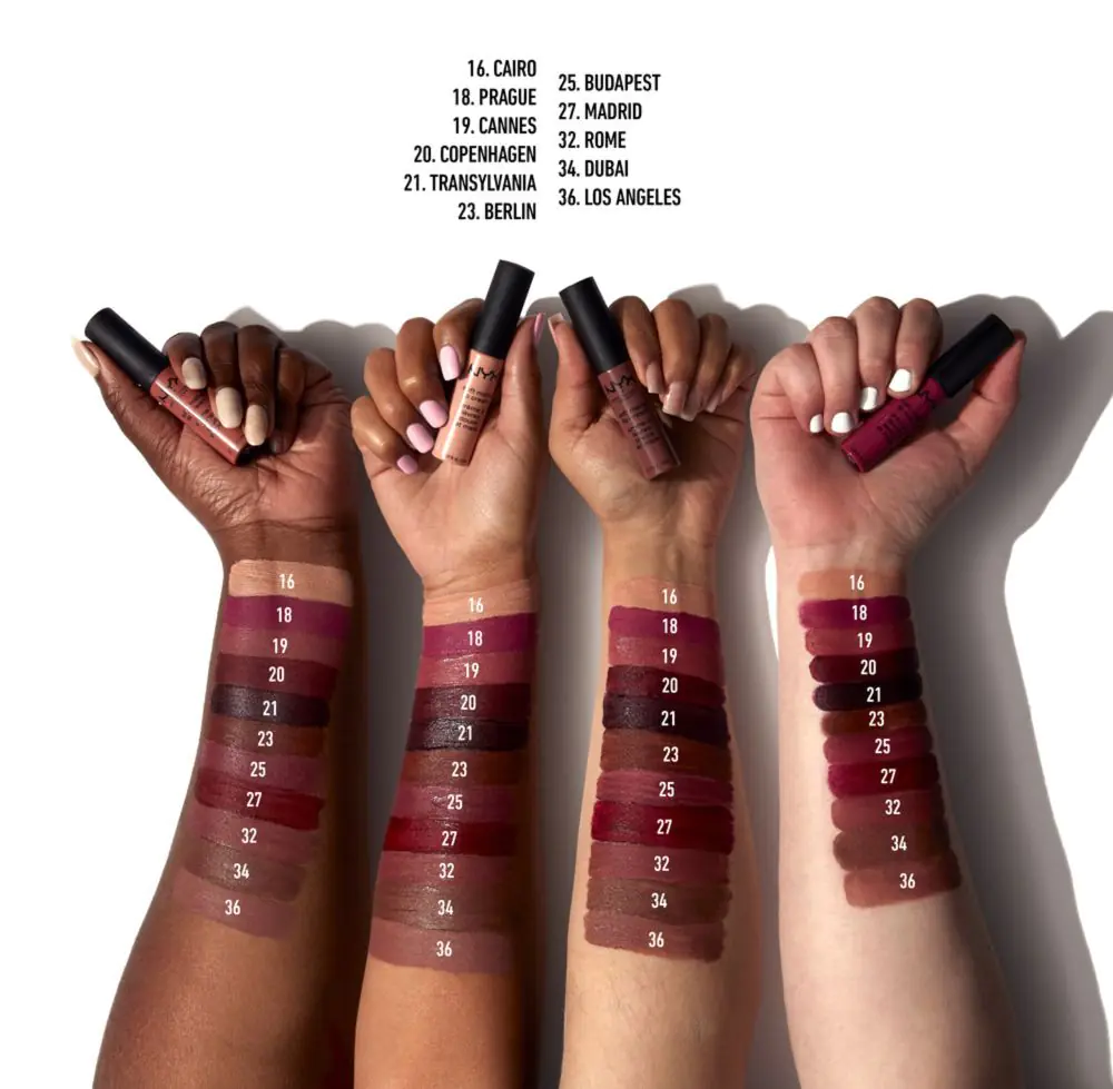 NYX Soft Matte Lip Cream Szminka w płynie Prague