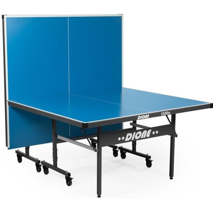 Dione Table Tennis S500o - 6mm top - Outdoor - Ping Pong Table 274x152cm - Portable - 10 Minuten Assembly