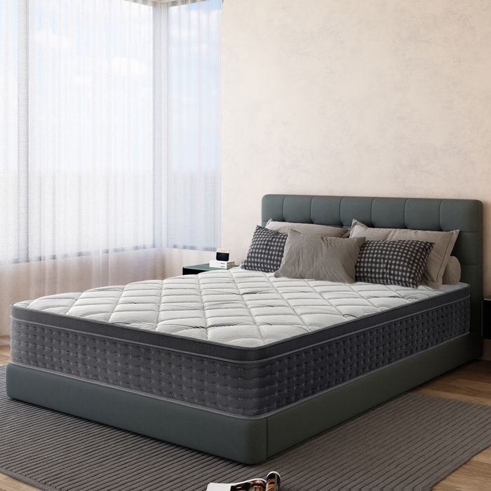 Colchón de 140x190 cm - Grosor 22 cm - Colchón de espuma viscoelástica Sleivant - Certificado Oeko-TEX - Soporte perfecto