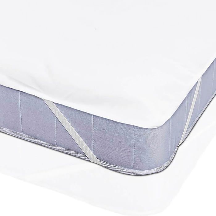 1x Protector de colchón impermeable 160x200 cm con certificación Oeko-TEX y 1x Protector de colchón 160x200