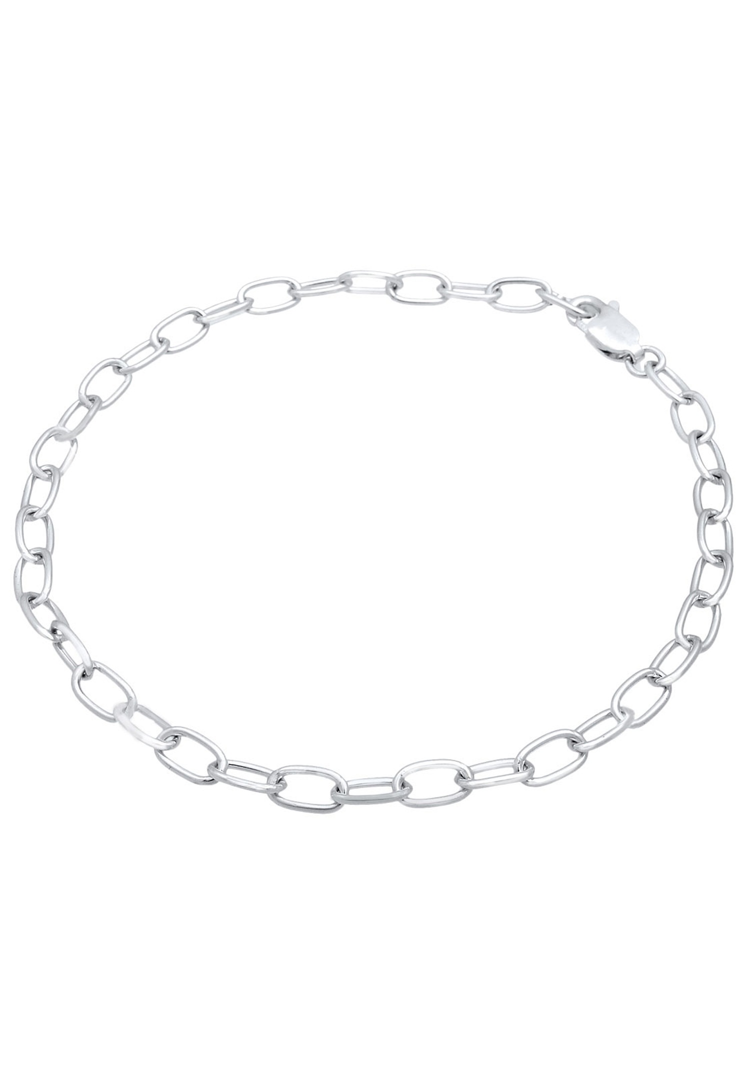Elli Femmes chaînes look tendance moderne en argent sterling 925