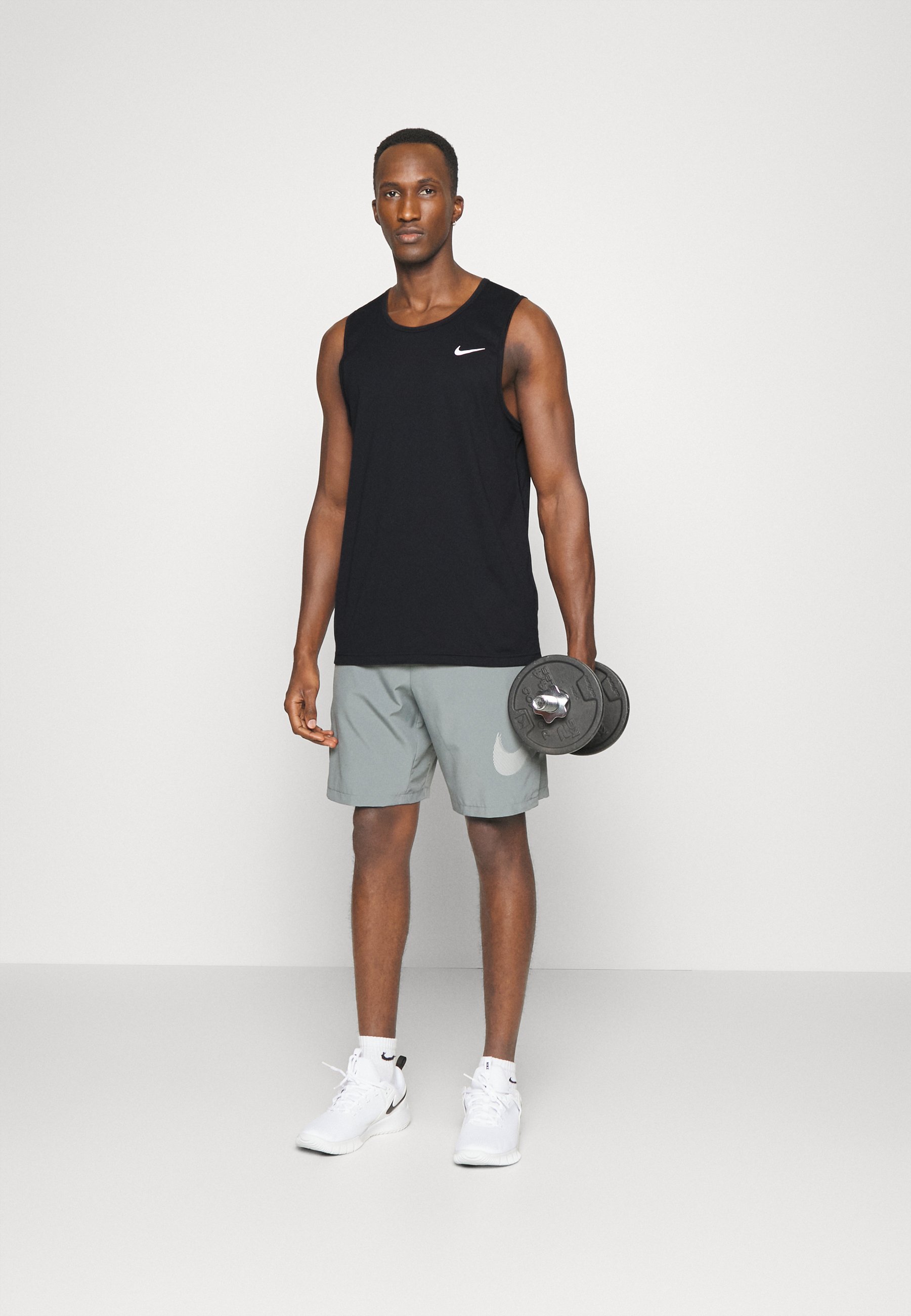 Nike Performance HYVERSE TANK - Top - zwart/wit
