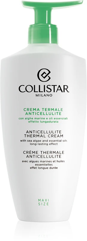 „Collistar Special Perfect Body Anticellulite Thermal Cream“ stangrinamasis kūno kremas nuo celiulito.