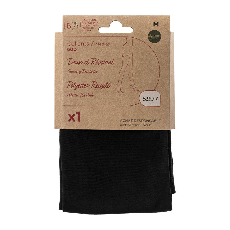 Chaussettes et collants Femme Noir