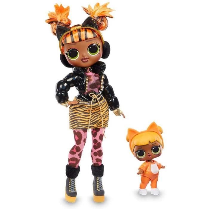 Poupée L.O.L Surprise OMG - Giochi Preziosi - Missy Meow - 25 surprises - Multicolore - 2 pièces