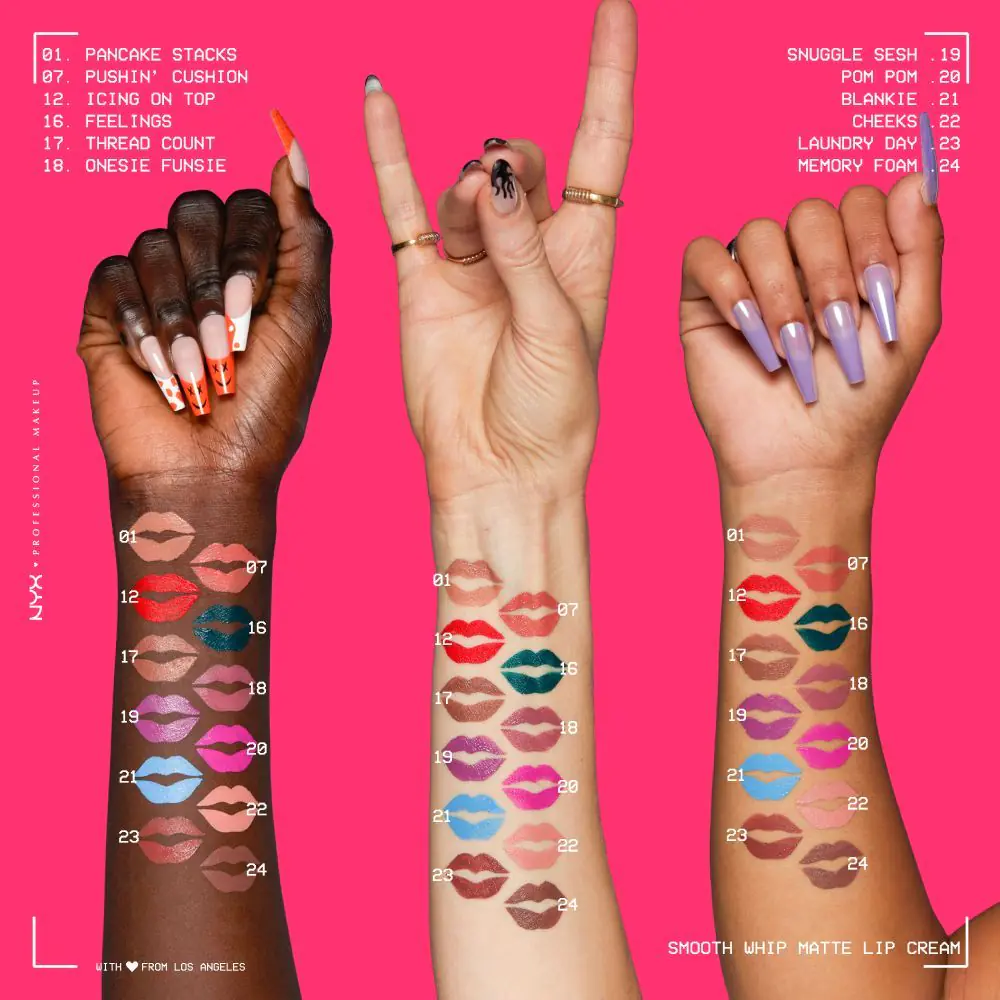 NYX Smooth Whip Matte Lip Cream Pomadka do ust Memory Foam