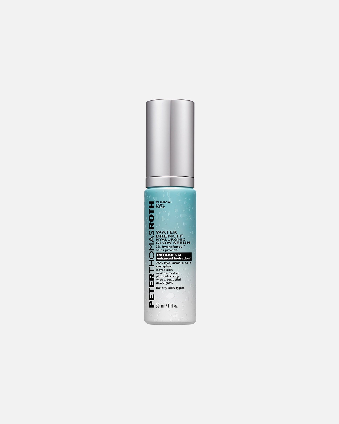 Sérum éclat à l'acide hyaluronique Glowserum Water Drench® de Peter Thomas Roth - 30 ml