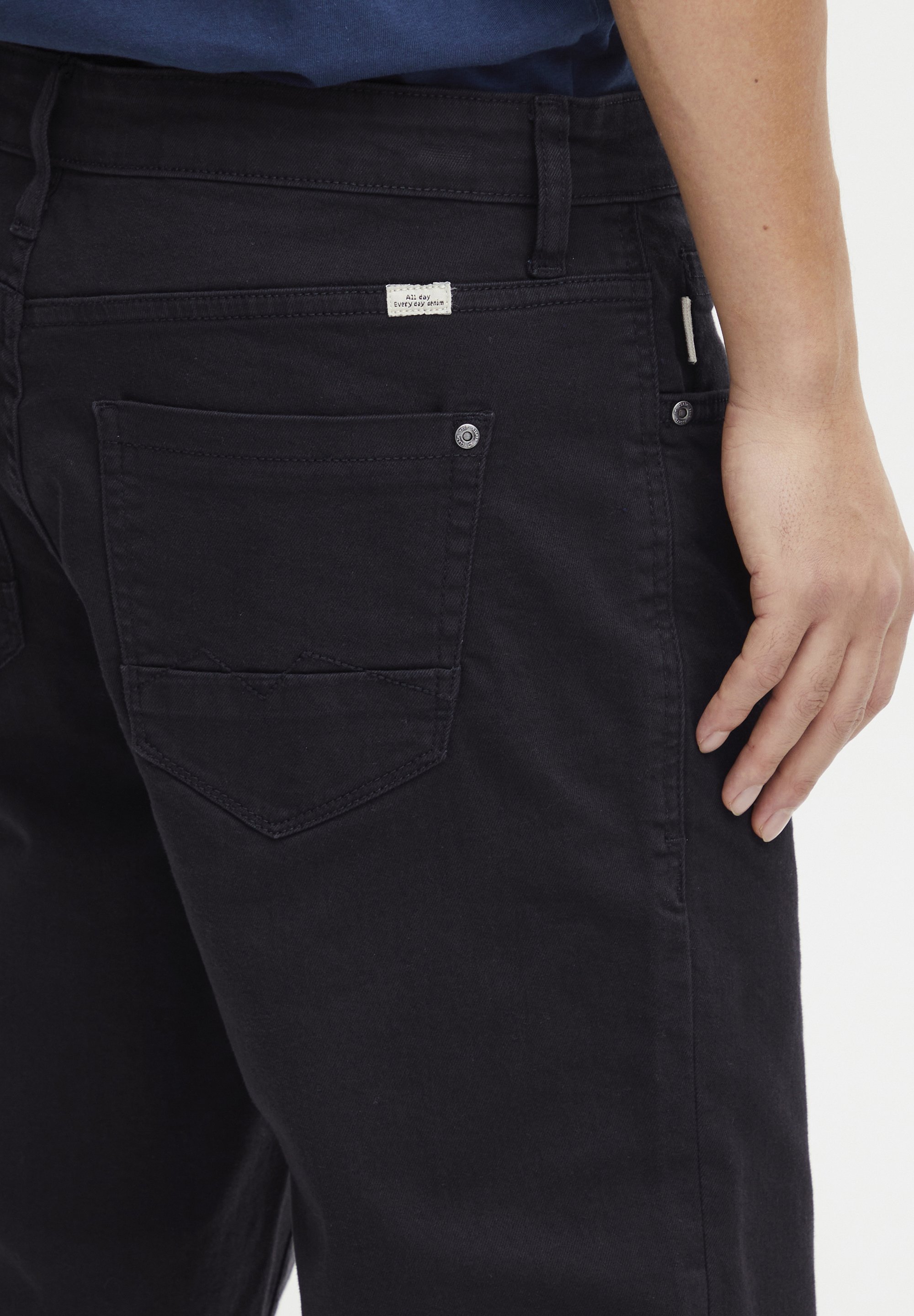 Blend BHDENIMSHORTS RELAXED FIT - Traper kratke hlače - crne