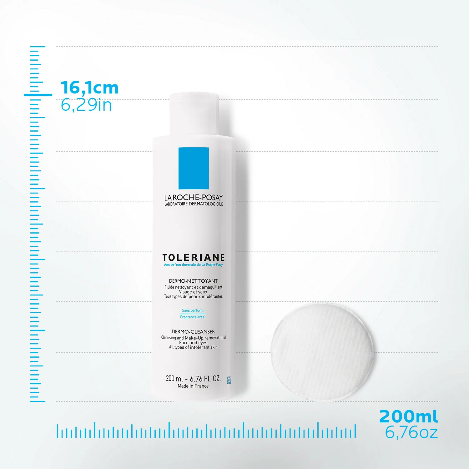 Toleriane tisztító testápoló dermo tisztító 200 ml - La Roche-Posay
