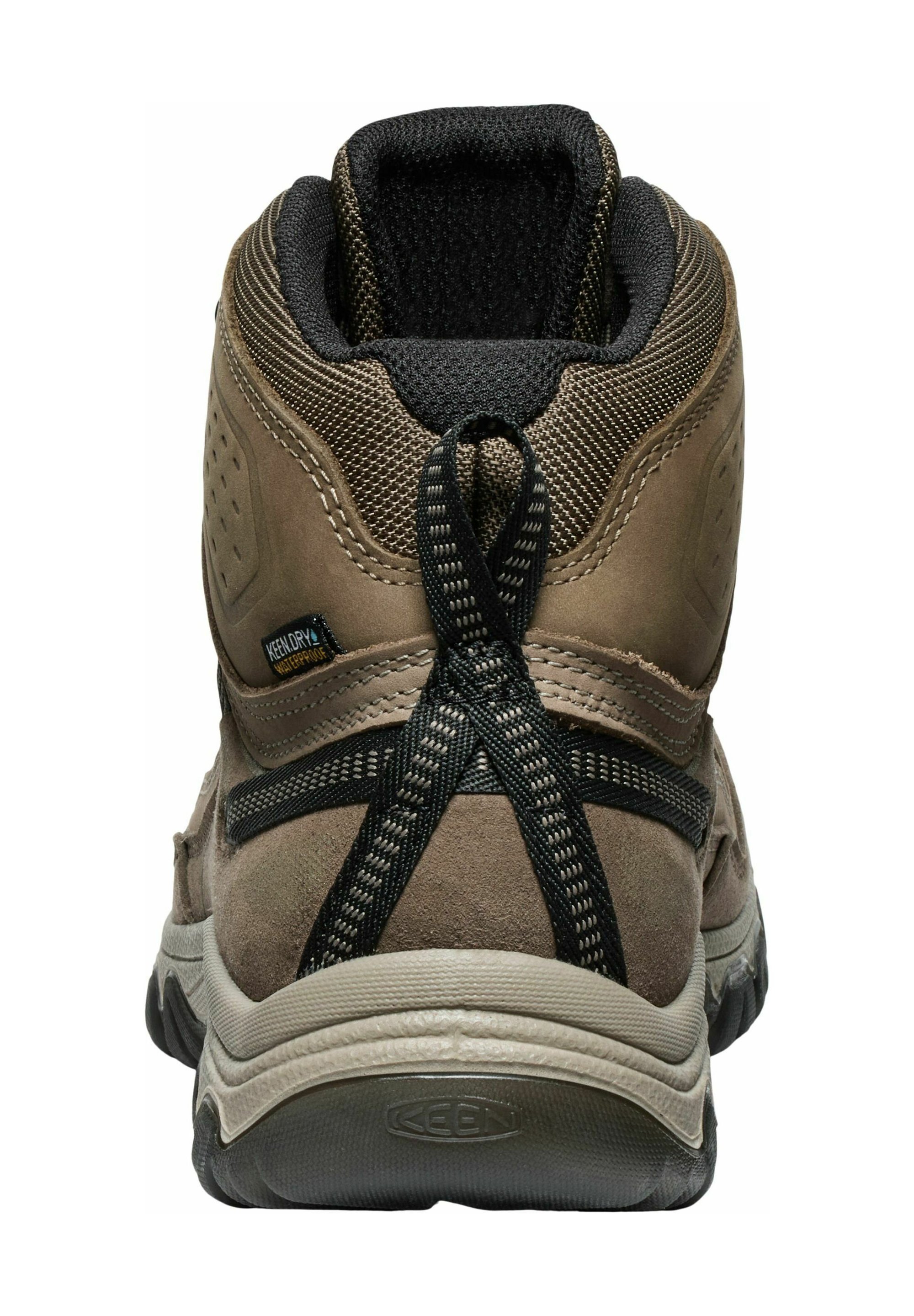 Keen TARGHEE IV MID WP M - Scarpe da trekking - marrone grigio feldflaschengrün