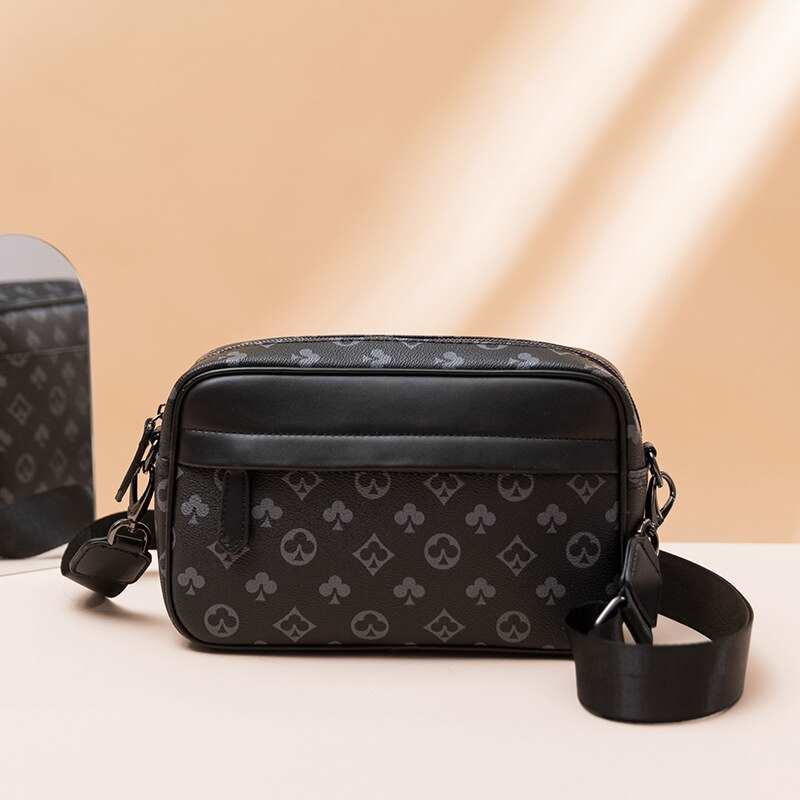 Sac à dos décontracté pour homme, petit format, léger, bandoulière, imperméable, idéal pour le sport et les affaires, avec porte-monnaie.