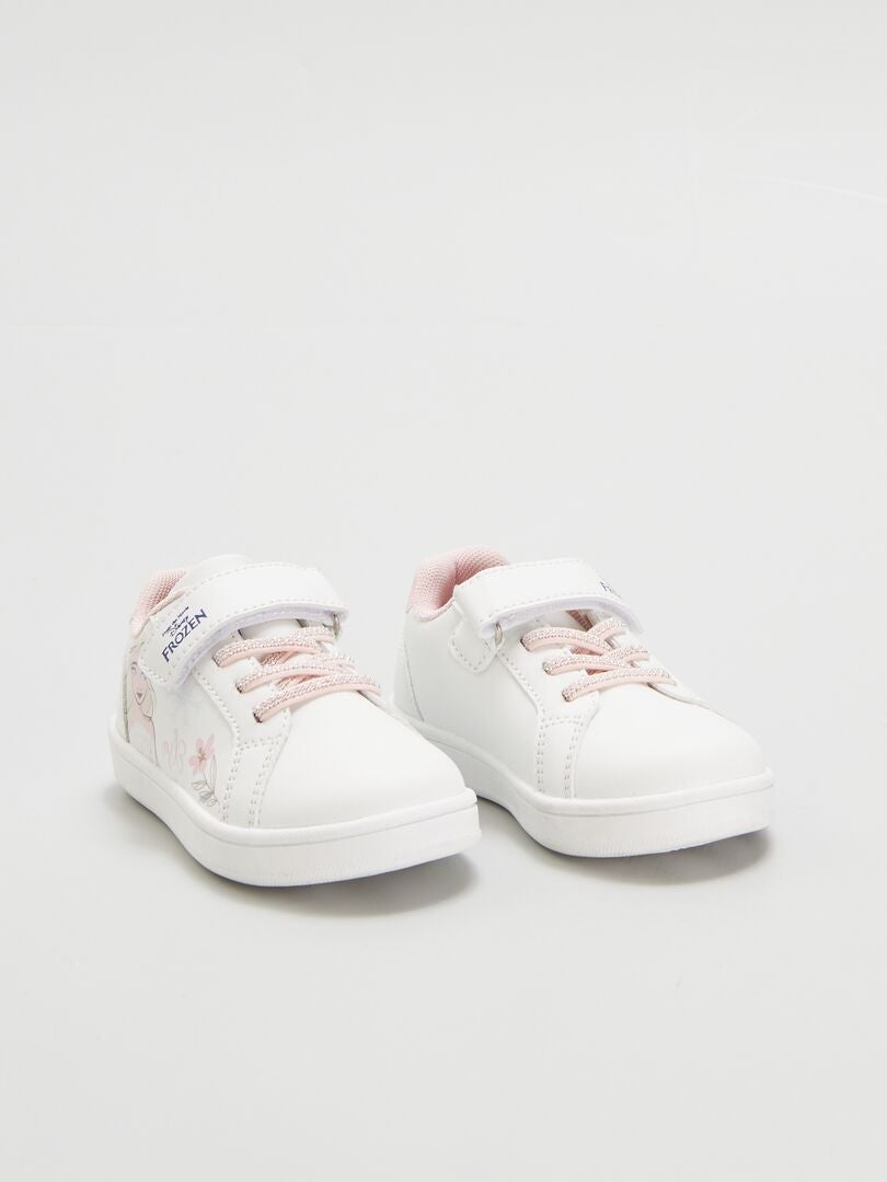 Sandalias con tiras de 'Frozen' - BLANCAS