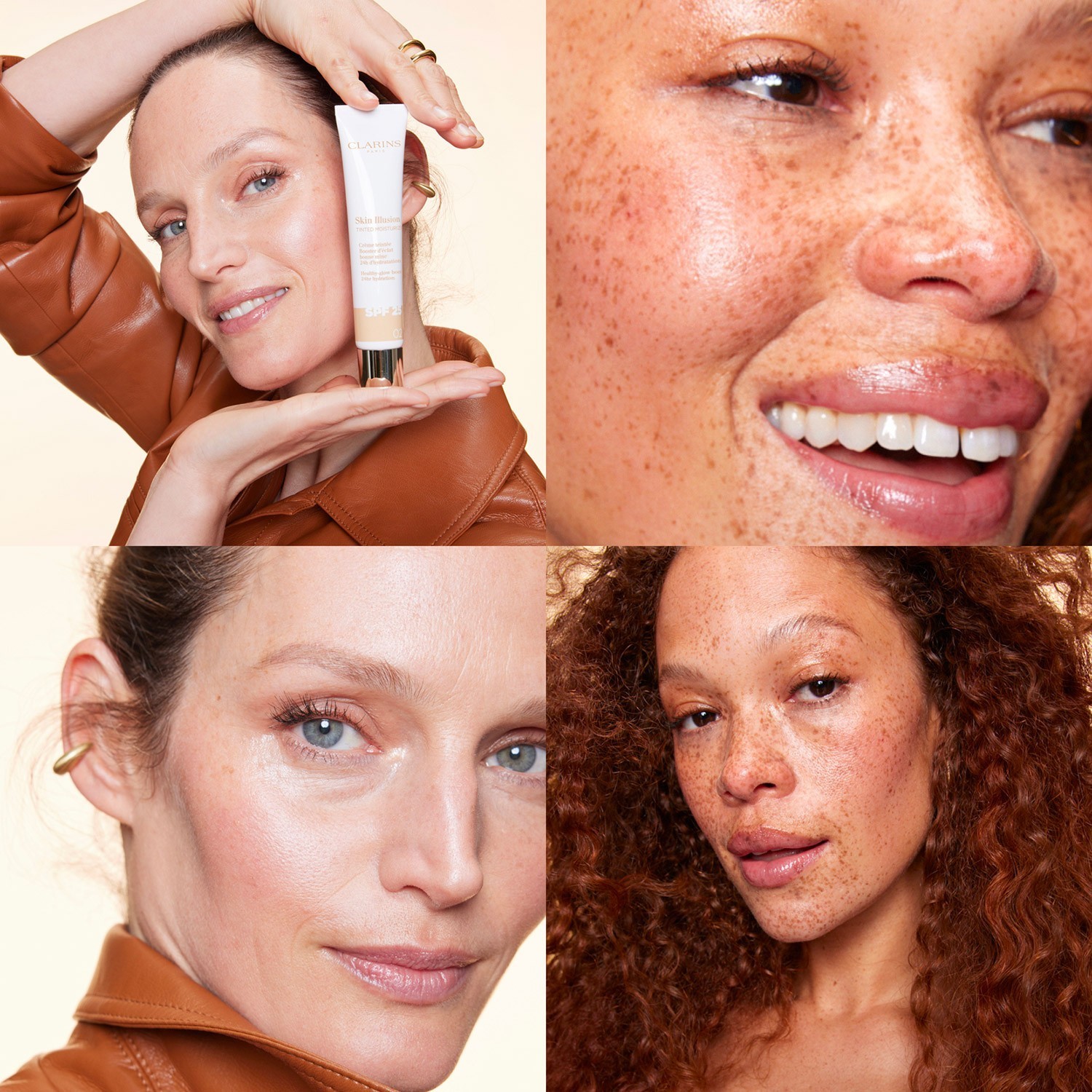 Clarins BB krema Skin Illusion tonirana vlažilna krema SPF 25 - 40 ml