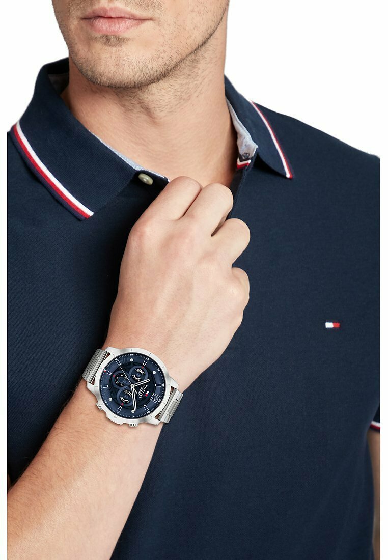 Ceas Tommy Hilfiger - culori argintii