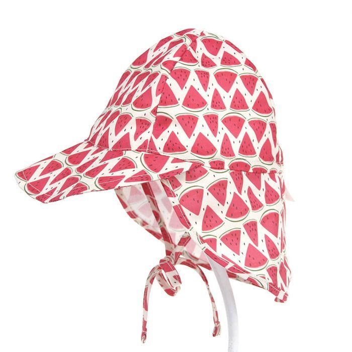Gorra FUNMOON para niño - Protección solar - Para exteriores - Algodón - Azul