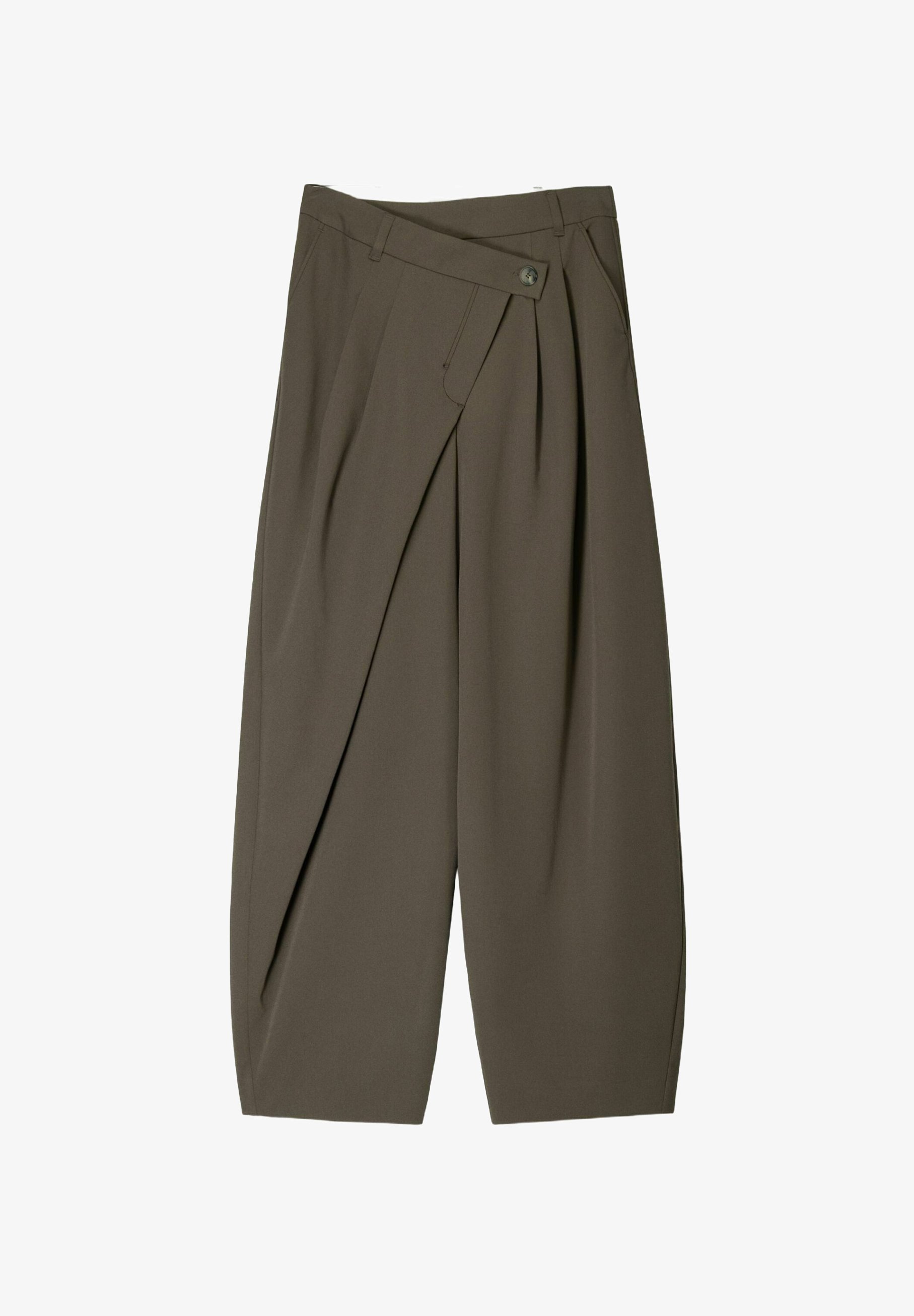 Bershka TAILORED - Pantalon - sable