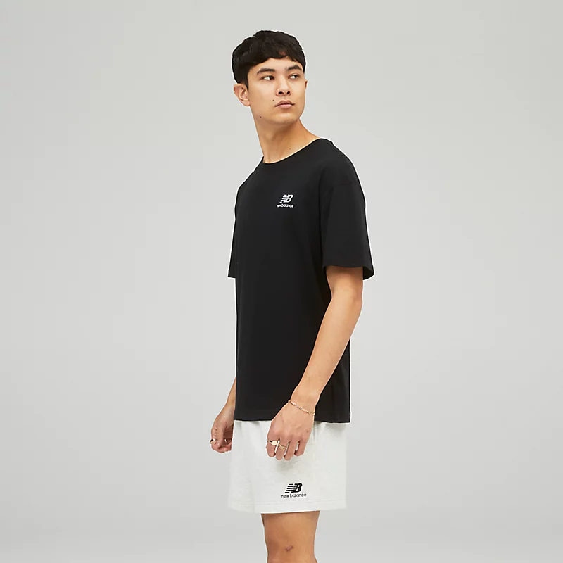 Tricou Unisex Uni-essentials Bumbac - NEGRU