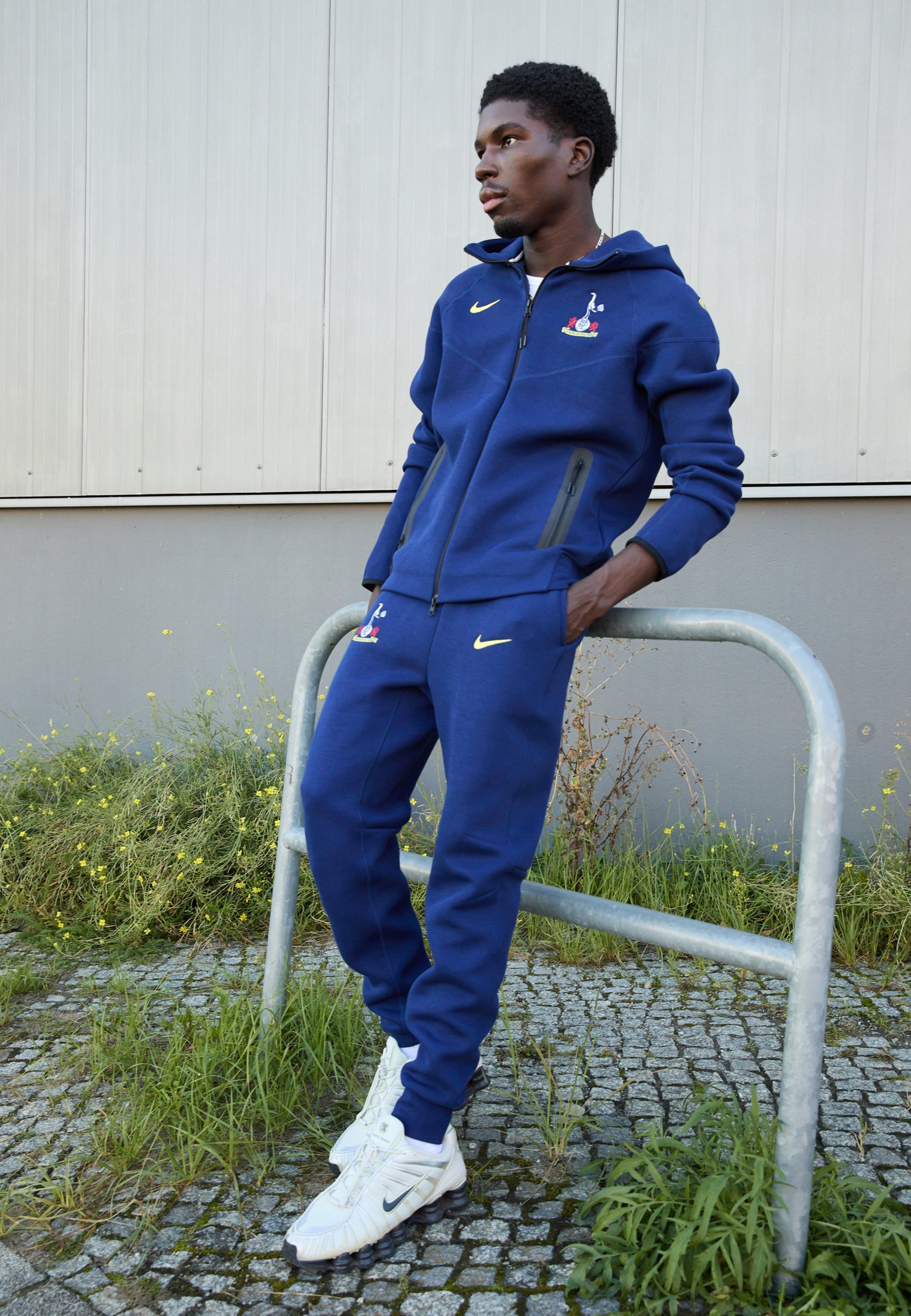 Pantalon de jogging technique Nike Performance Tottenham Hotspur - Tenue de club - Bleu nuit/Jaune dynamique