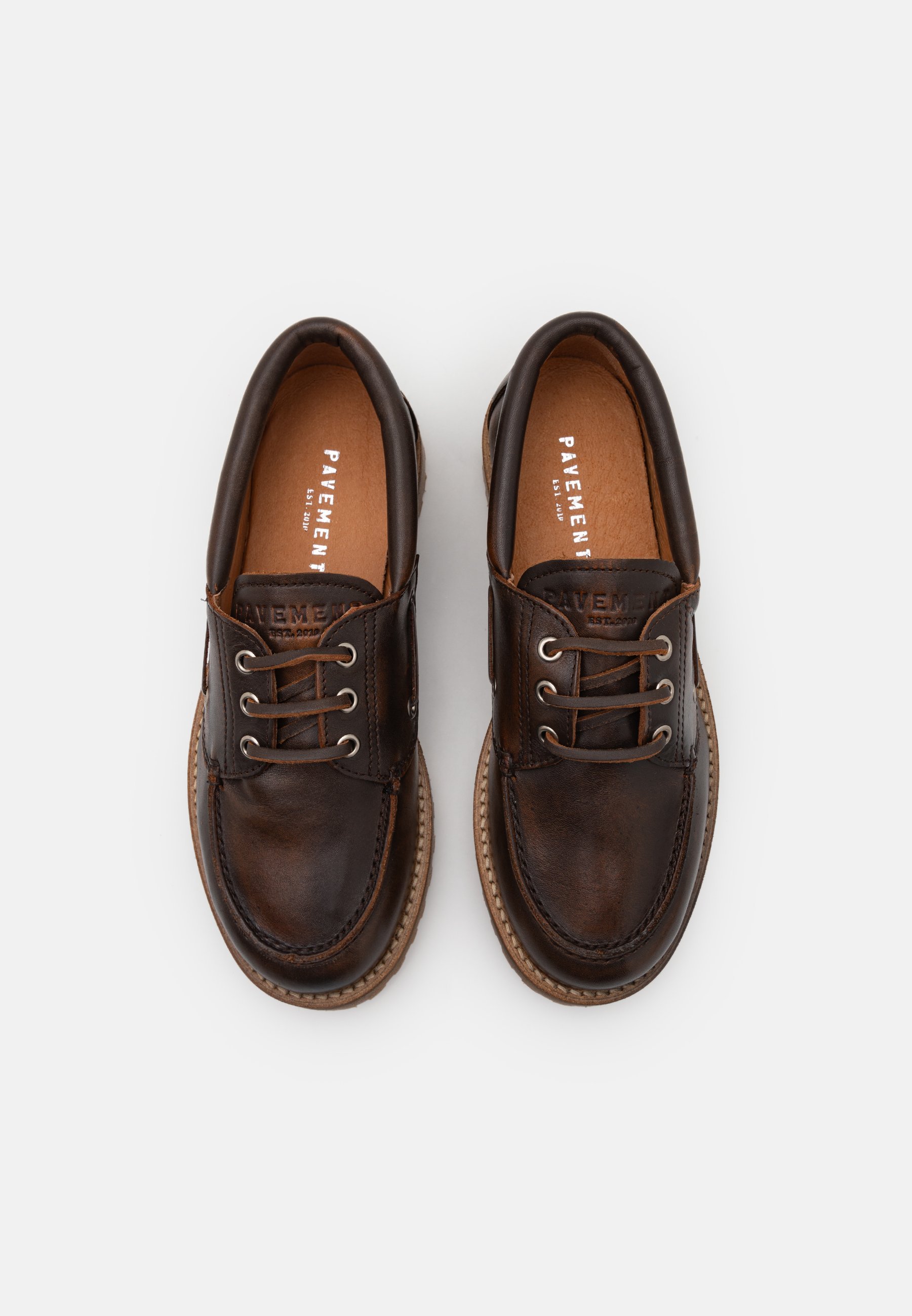 Pavement ALVINA - Chaussures bateau - marron