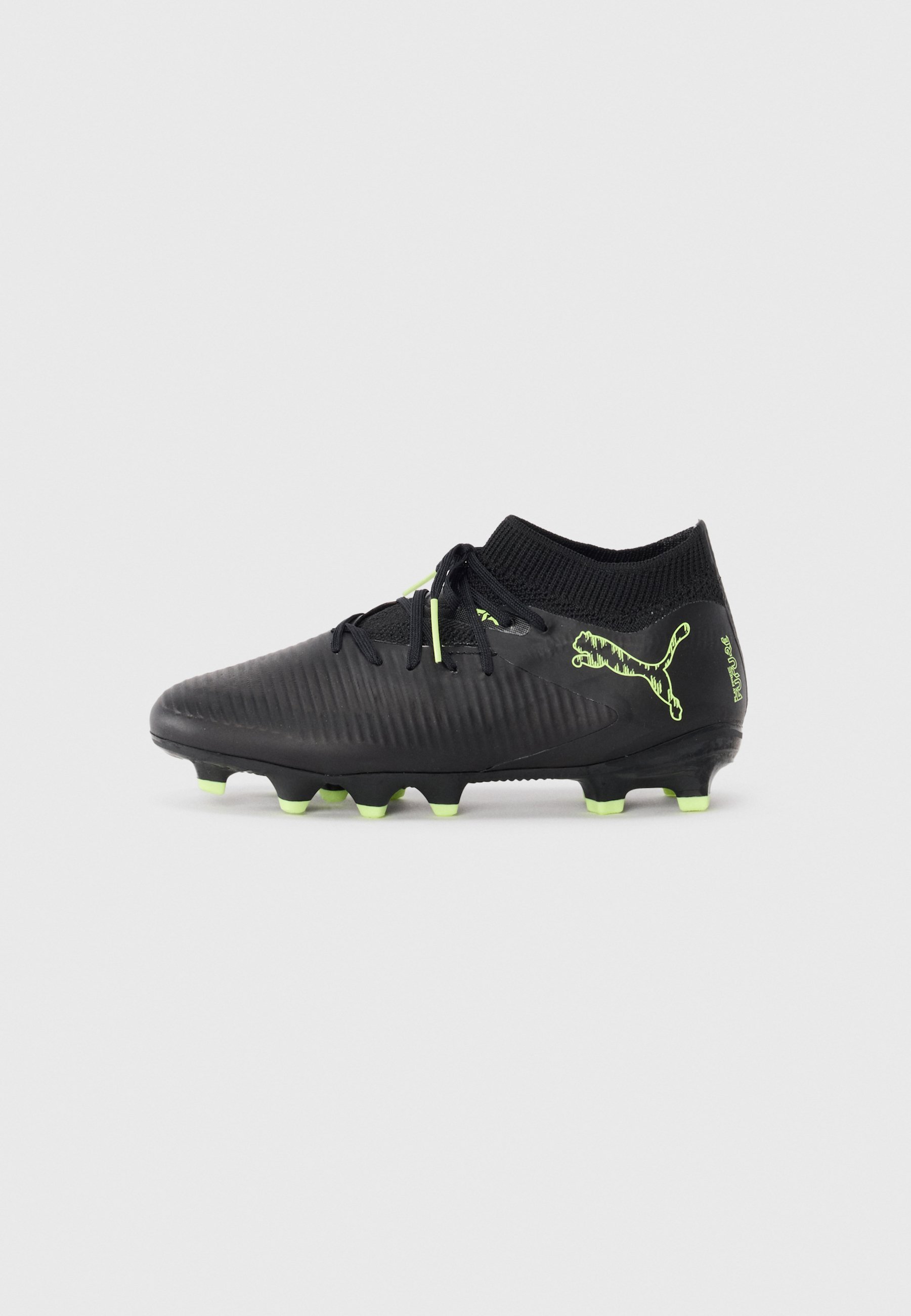Puma FUTURE 8 PRO UNISEX - Scarpe da calcio per terreni compatti - nero/verde chiaro/verde
