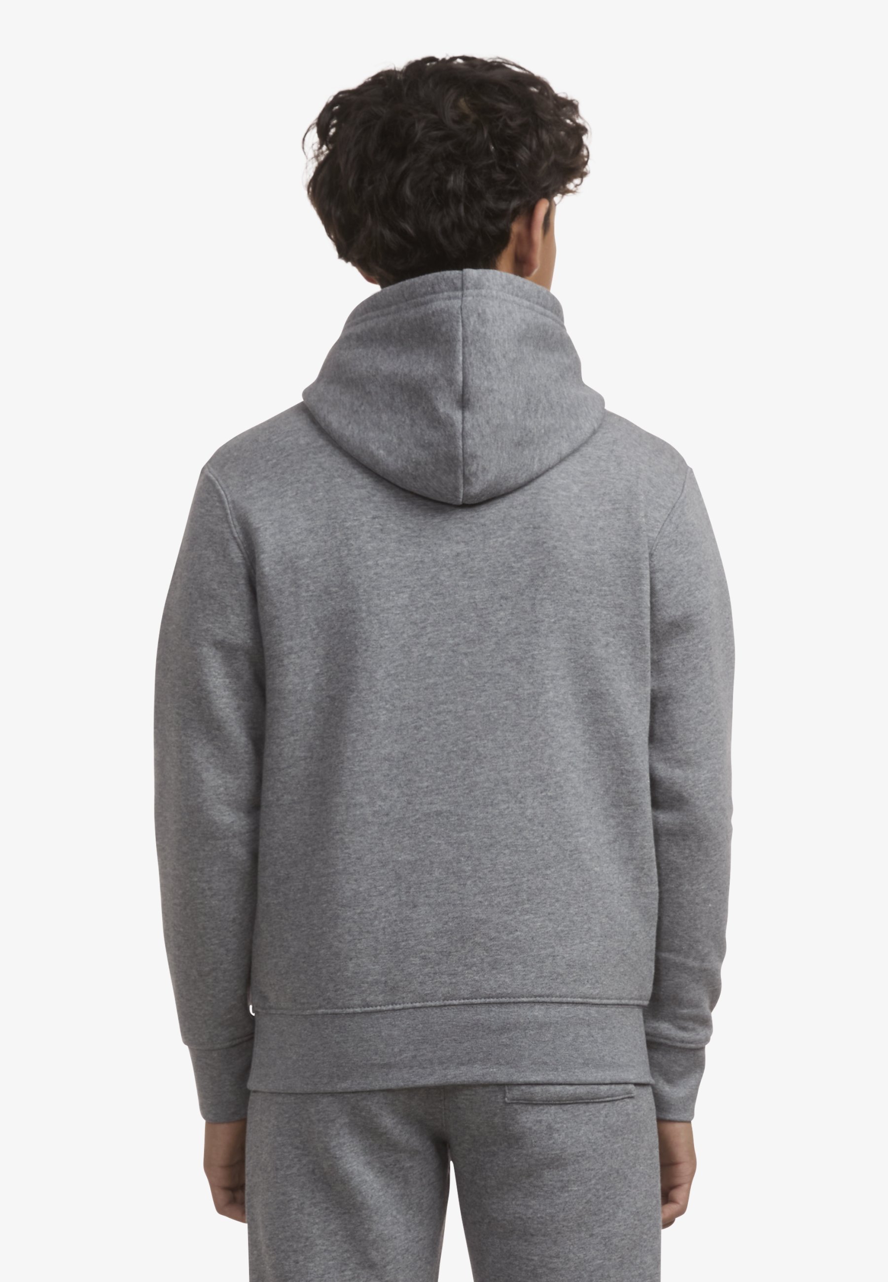 Jordan BROOKLYN - Sweat à capuche - Gris chiné