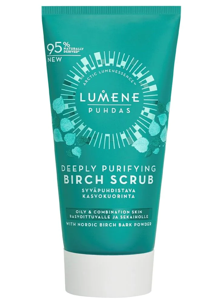 Lumene Puhdas Głęboko Oczyszczający Peeling Brzozowy do twarzy