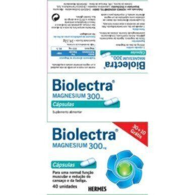 Biolectra Magnesium 300 mg kapselit 40 kapselia