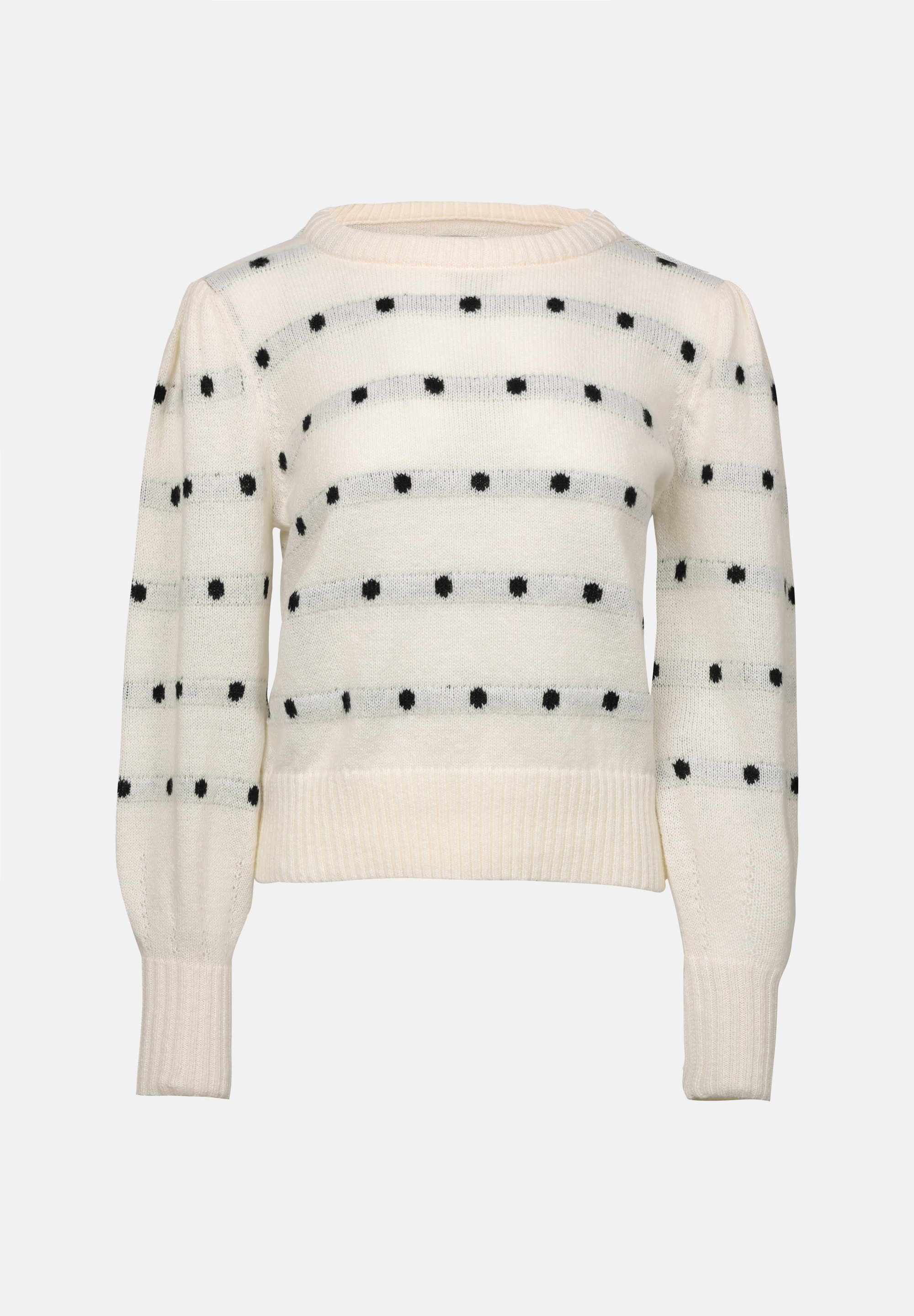Maglione Anna Field - ecru/nero