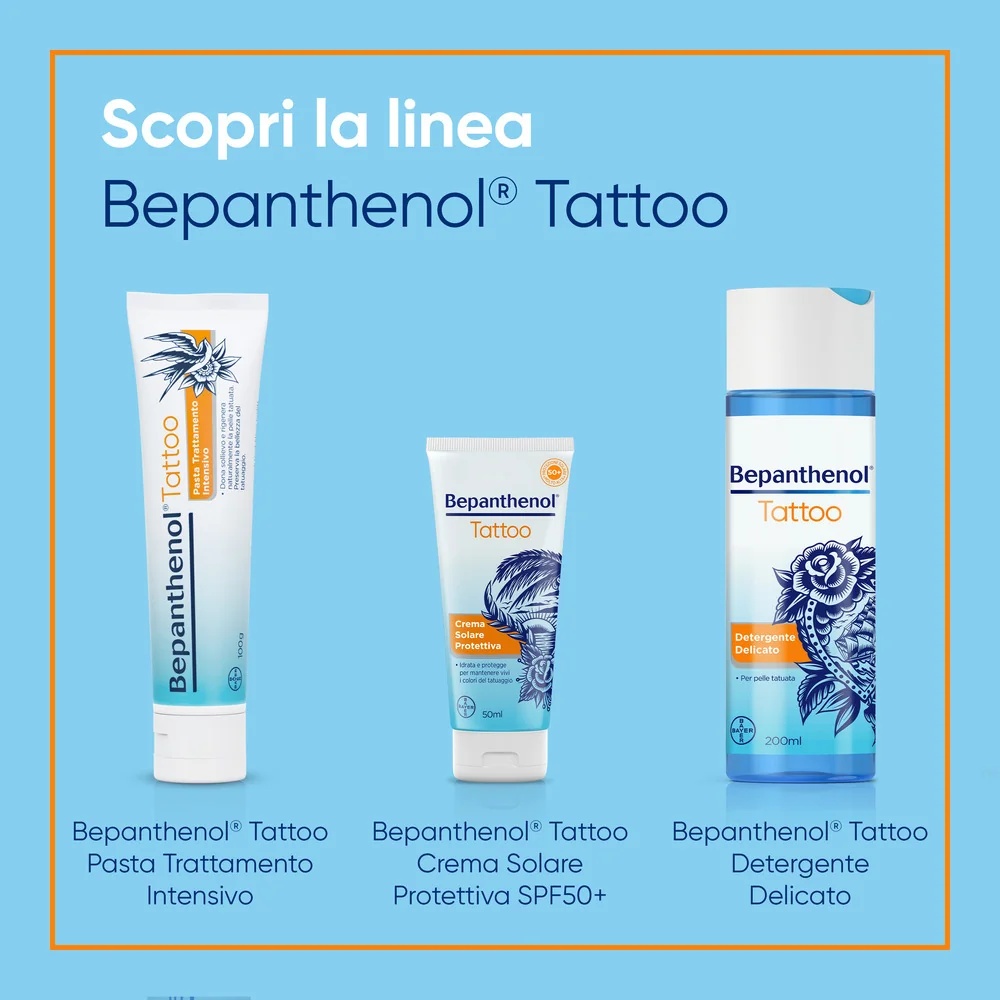 BEPANTHENOL Bepanthenol tattoo pasta intensieve verzorging 100g tattoo