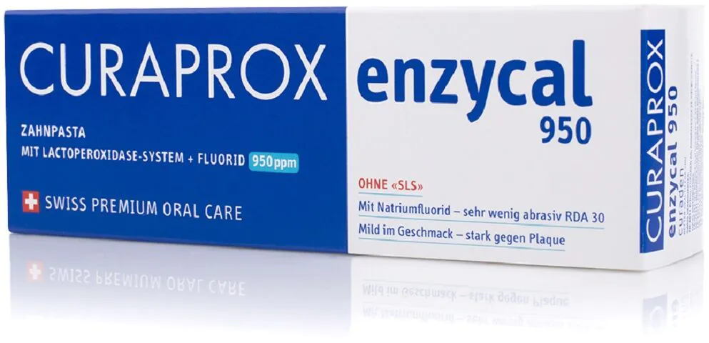 Curaprox Enzycal 950 ppm - Pasta do zębów 75 ml