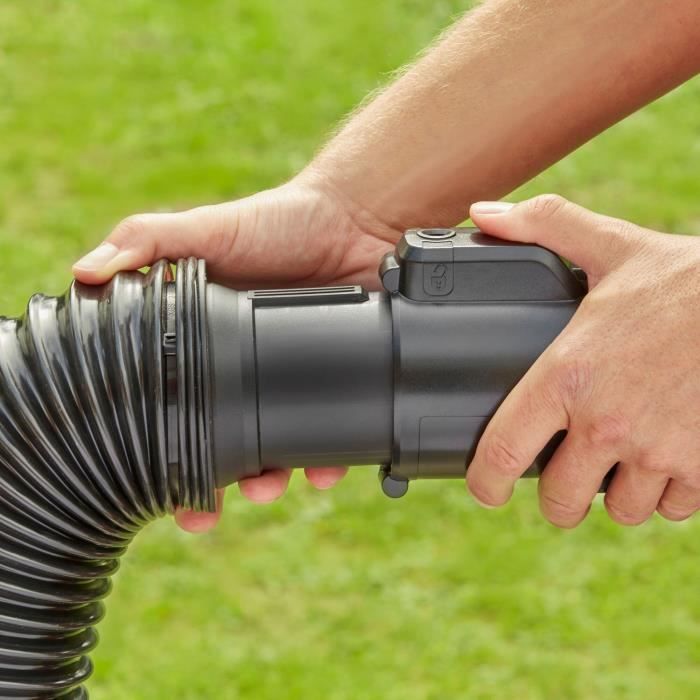 BLACK+DECKER corded vacuum blower shredder - BEBLV300-QS - 3000 W - 72L bag - Twin-tube system