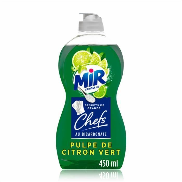 Secrets of Great Chefs Dishwashing Liquid - Lime Green - Hand Dishwashing Liquid (450mL)