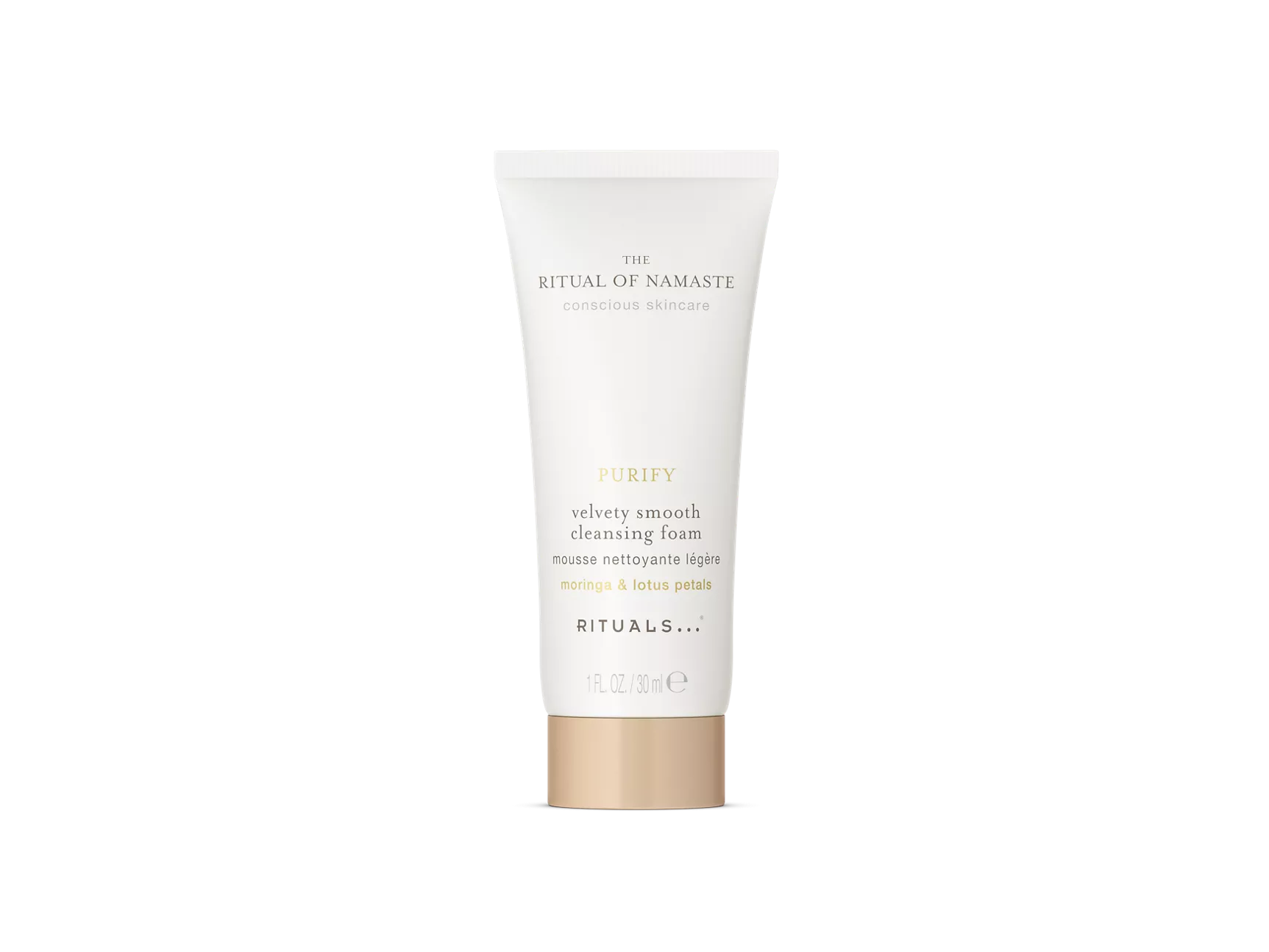 Espuma limpiadora suave y aterciopelada Ritual of Namaste 30 ml