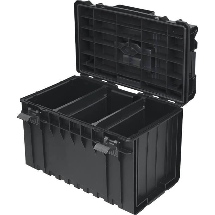 Cassetta degli attrezzi - DRAKKAR EQUIPMENT - 72718 - 52 litri - Resistenza IP66 - Scomparti rimovibili