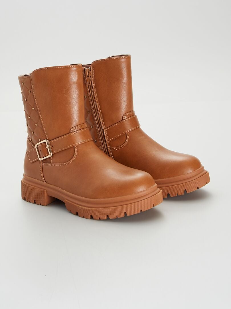 Buty jeździeckie - BRĄZOWE