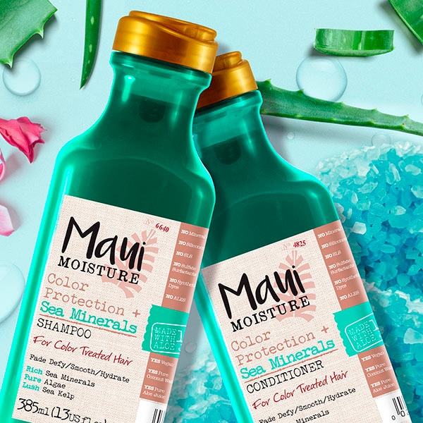 Maui Moisture Colour Protect+ Sea Minerals -shampoo 385ml