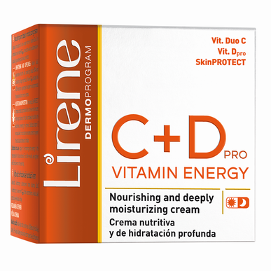 Lirene Vitamin Energy C Dpro Kosteuttava Voide Syväkosteuttava Ravitseva Voide 50 ml 50 ml
