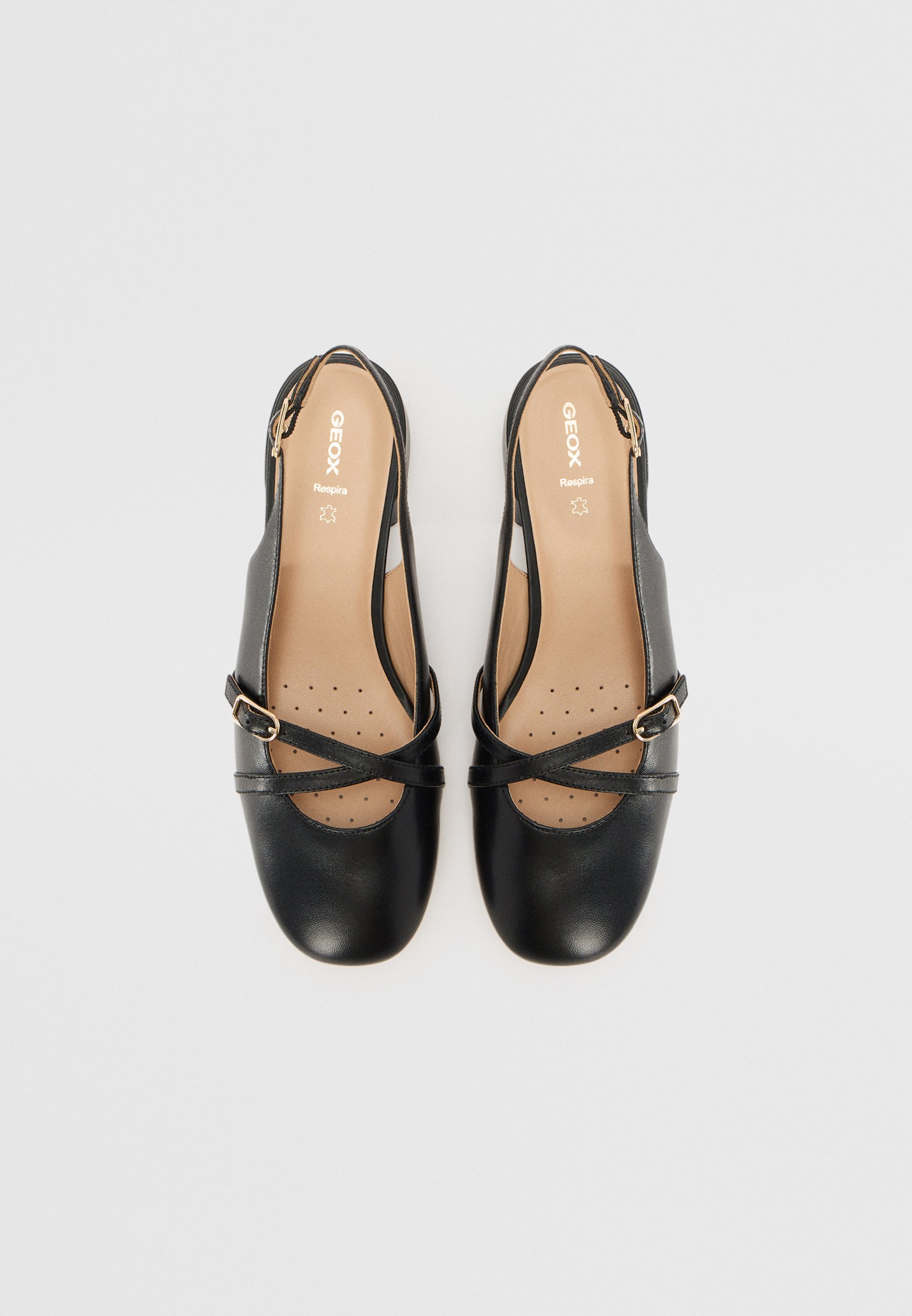 Geox DHYALMA - Ballerine con cinturino posteriore - nere