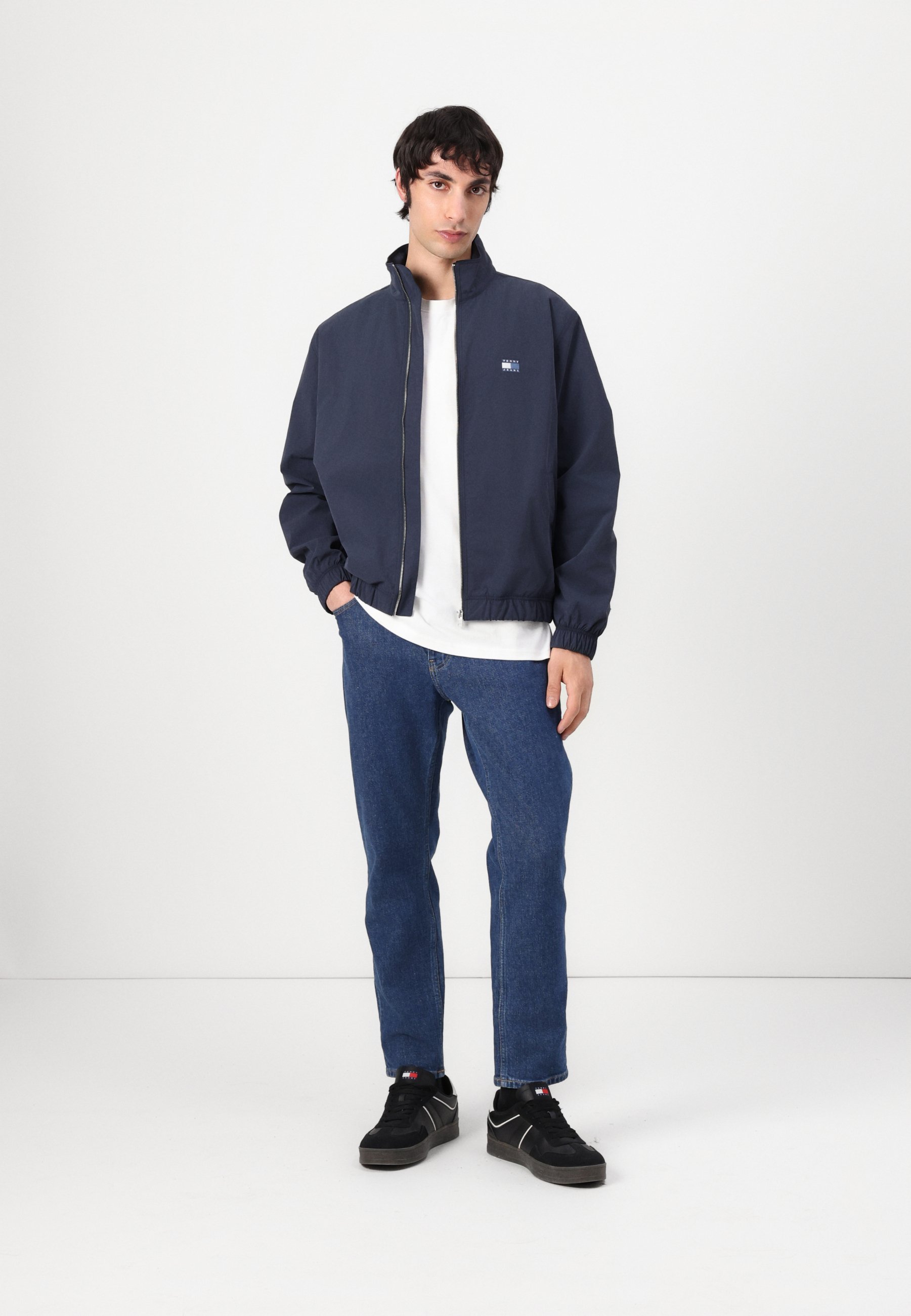 Tommy Jeans TJM ESSENTIAL JACKET EXT - Lichte jas - donkerblauw
