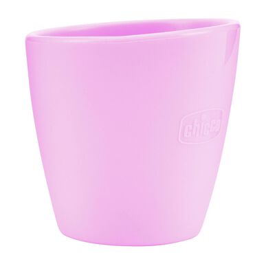 Chicco Mini silikonimuki 6 kk Vaaleanpunainen 1 kpl 1 kpl