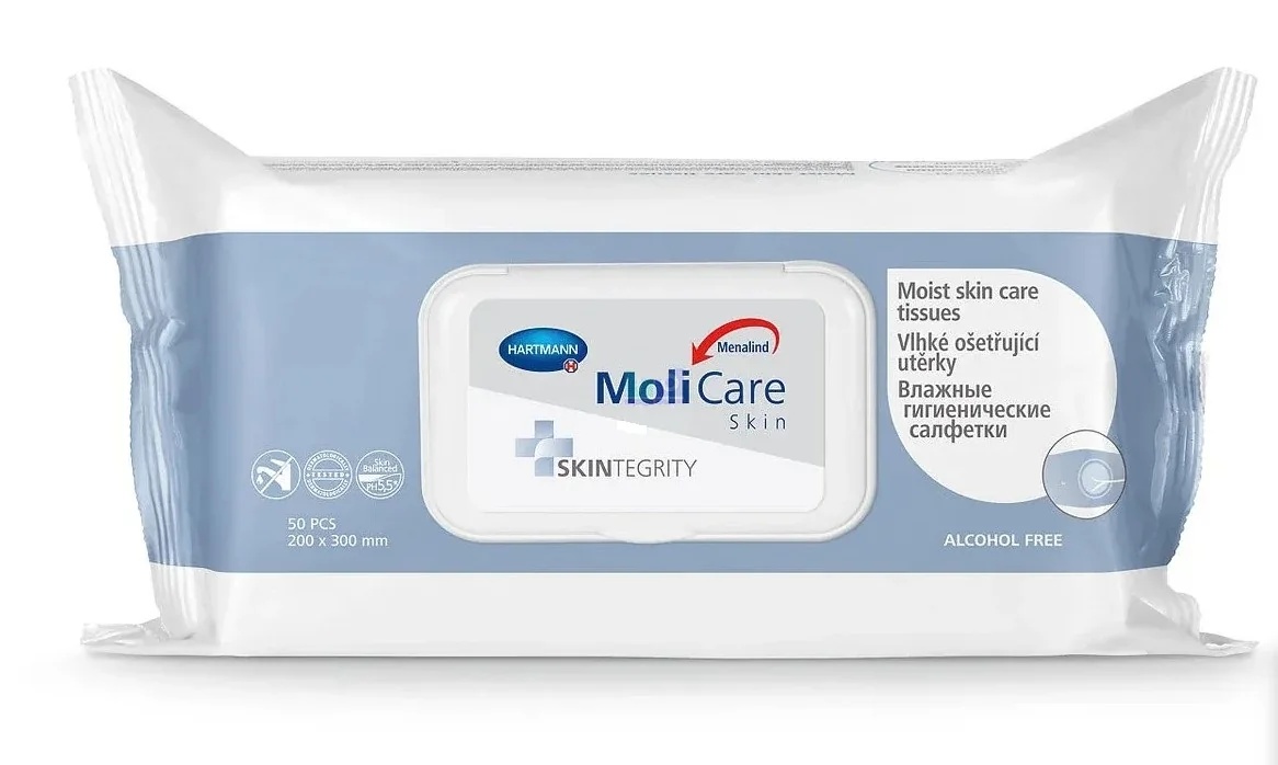 MOLICARE Molicare Hautfeuchttücher, 50 Stück