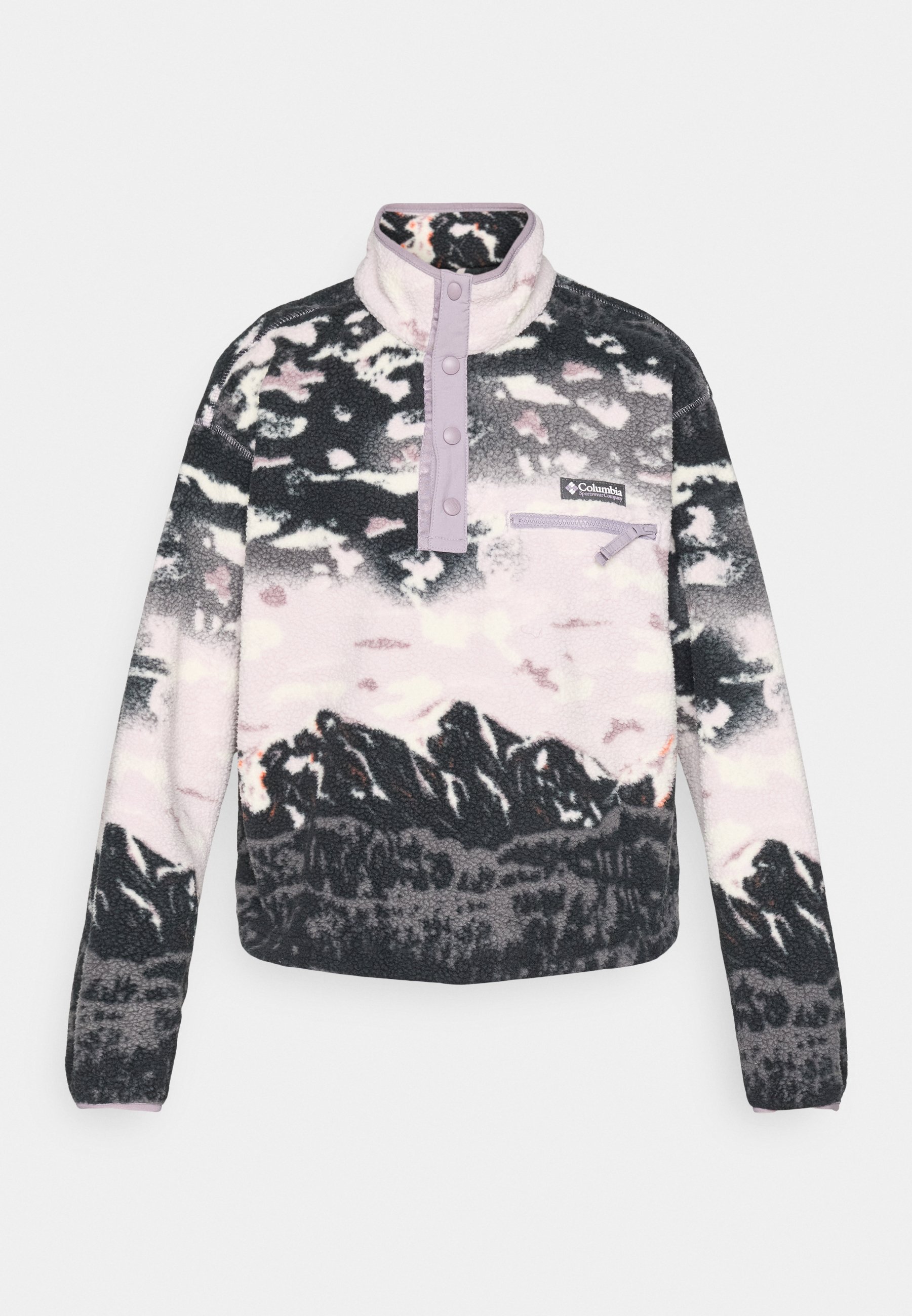 Columbia HELVETIA™ II HALF SNAP - Maglione in pile - lilla