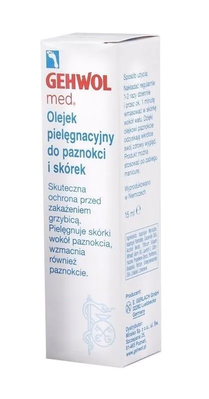 Gehwol Olejek Pielęgnacyjny Do Paznokci