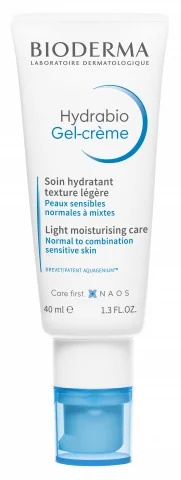 BIODERMA Hydrabio Brightening Hydrating Gel Face Cream 40 ml voor de normale en gecombineerde huid