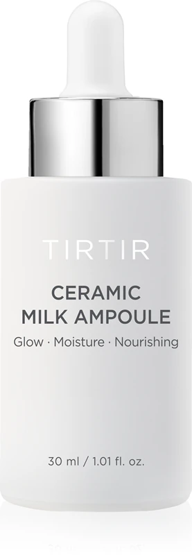 TIRTIR Ampola de Leite Cerâmico, sérum facial hidratante com efeito iluminador.