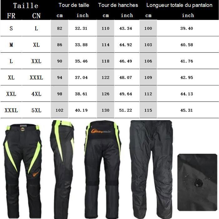Pantalones unisex de verano para motociclista, impermeables, anticaída, para ciclismo y carreras.