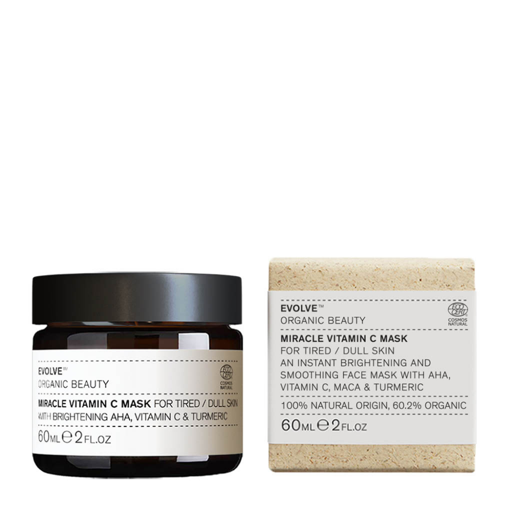 Maschera miracolosa alla vitamina C di Evolve Organic Beauty